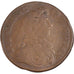 France, Royal, Token, 1673, VF(20-25), Copper, Feuardent #12656, 6.04