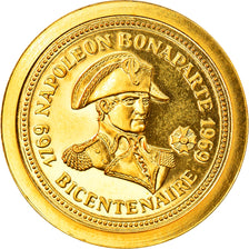 France, Medal, Napoléon Bonaparte, Bicentenaire, MS(65-70), Gold