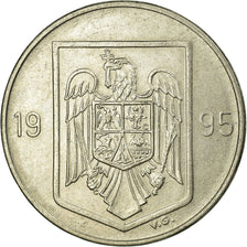Monnaie, Roumanie, 10 Lei, 1995, TTB, Nickel Clad Steel, KM:116