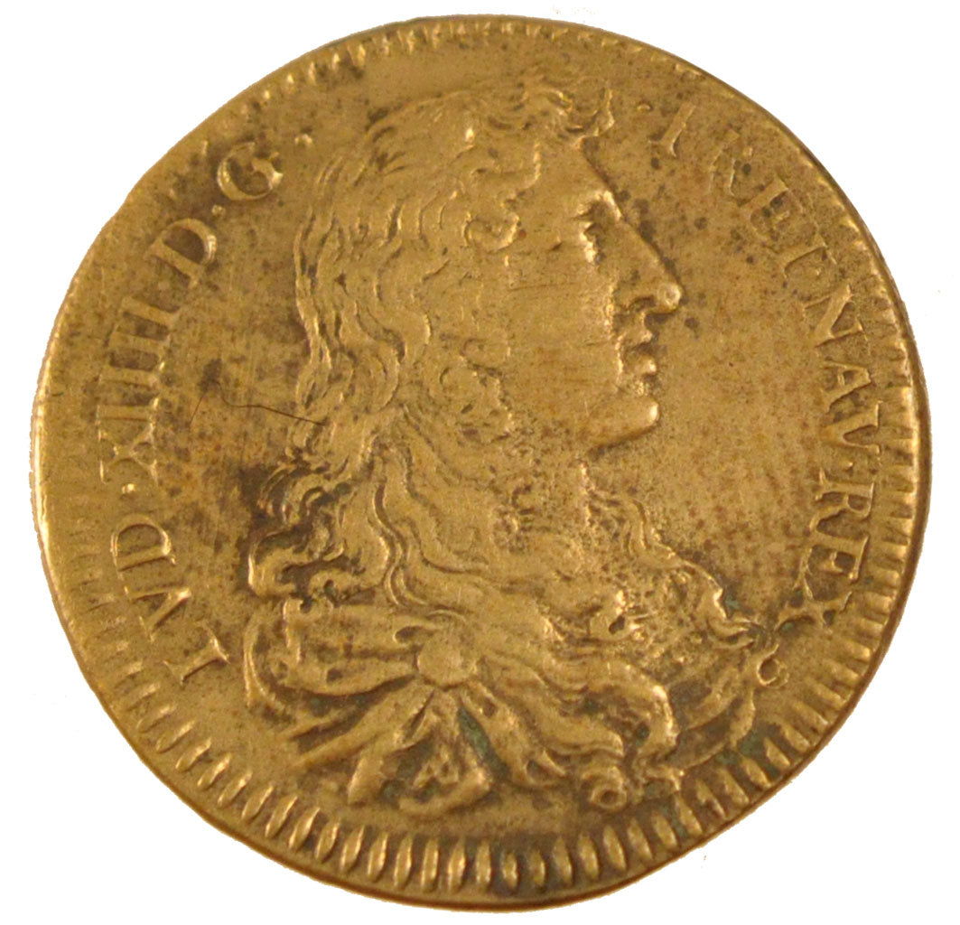 France, Royal, Token, EF(40-45), Copper, Feuardent #3412, 4.65