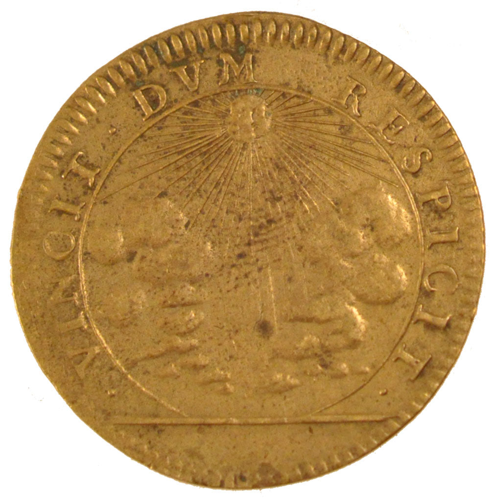 France, Royal, Token, EF(40-45), Copper, Feuardent #3412, 4.65