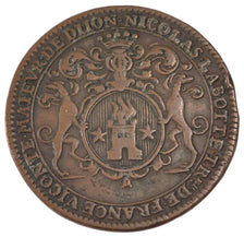 France, Royal, Token, 1713, EF(40-45), Copper, Feuardent #10080, 8.30