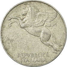 Monnaie, Italie, 10 Lire, 1948, Rome, TTB, Aluminium, KM:90
