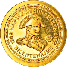 France, Médaille, Napoléon Bonaparte, Bicentenaire, History, FDC, Or