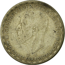 Münze, Schweden, Gustaf V, Krona, 1944, SS, Silber, KM:814