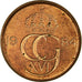 Monnaie, Suède, Carl XVI Gustaf, 5 Öre, 1984, TTB, Laiton, KM:849a