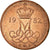 Munten, Denemarken, Margrethe II, 5 Öre, 1982, Copenhagen, ZF, Copper Clad