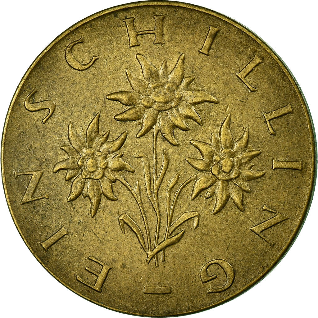 Coin, Austria, Schilling, 1968, EF(40-45), Aluminum-Bronze, KM:2886