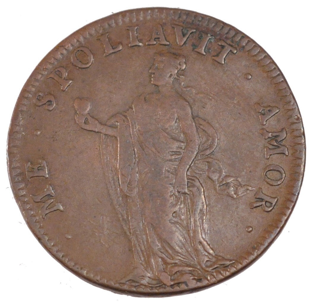 France, Royal, Token, 1662, EF(40-45), Copper, Feuardent #9800, 7.13