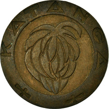 Coin, Katanga, Franc, 1961, VF(30-35), Bronze, KM:1