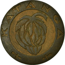 Coin, Katanga, 5 Francs, 1961, VF(30-35), Bronze, KM:2