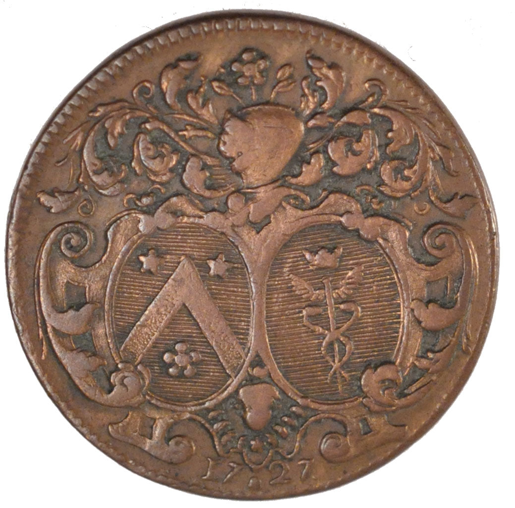 France, Royal, Token, EF(40-45), Copper, Feuardent #7712, 8.00