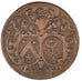 France, Royal, Token, EF(40-45), Copper, Feuardent #7712, 8.00