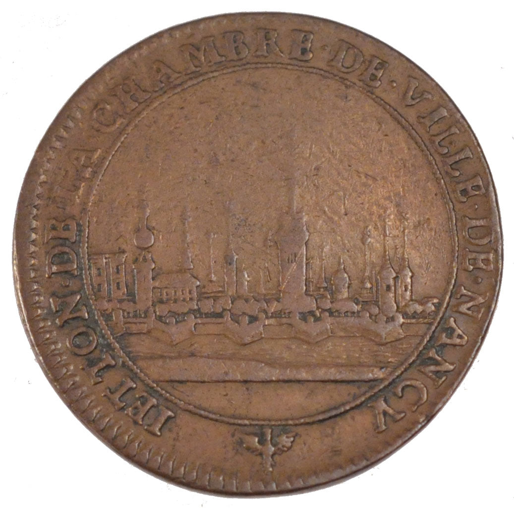 France, Royal, Token, EF(40-45), Copper, Feuardent #7712, 8.00