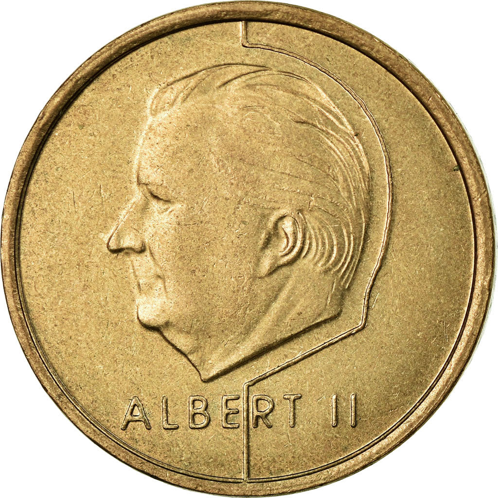 Moneda, Bélgica, Albert II, 20 Francs, 20 Frank, 1994, Brussels, MBC, Níquel -