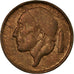 Coin, Belgium, Baudouin I, 50 Centimes, 1967, EF(40-45), Bronze, KM:148.1