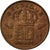 Moneta, Belgia, Baudouin I, 50 Centimes, 1967, EF(40-45), Bronze, KM:148.1