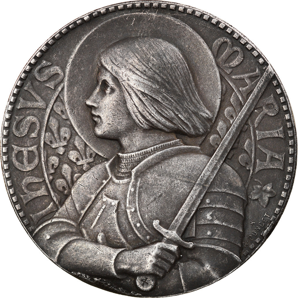 France, Medal, Presse, Le Nouvelliste de Lyon (1879), Poncet, AU(50-53), Silver