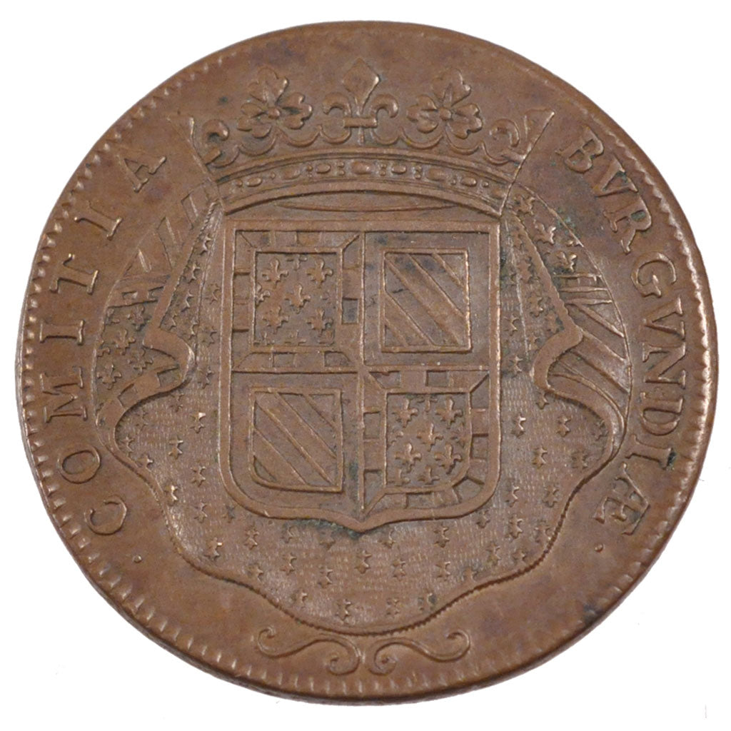 France, Royal, Token, 1722, AU(55-58), Copper, Feuardent #9905, 8.00