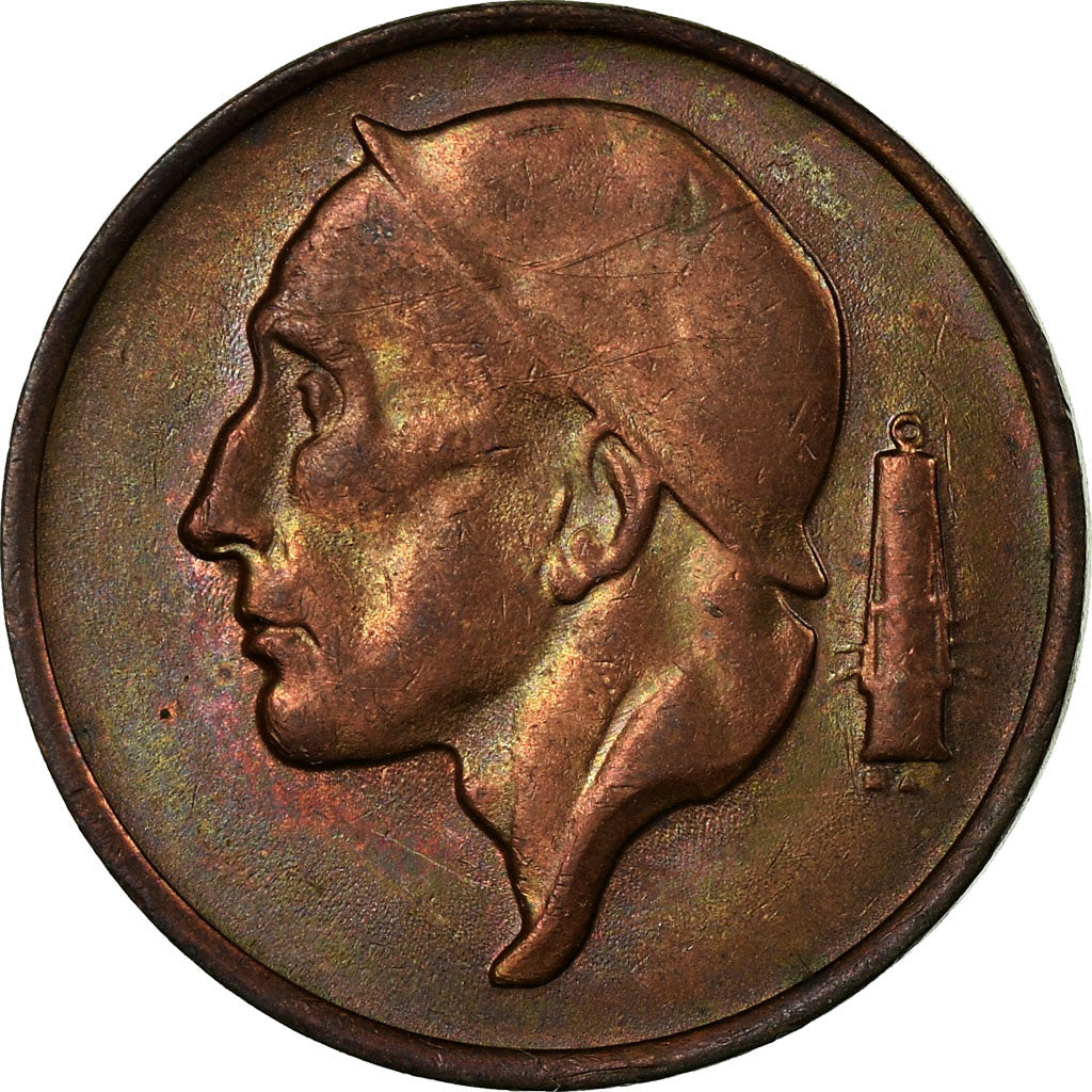 Coin, Belgium, Baudouin I, 50 Centimes, 1976, VF(30-35), Bronze, KM:148.1