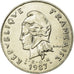 Coin, New Caledonia, 50 Francs, 1987, Paris, EF(40-45), Nickel, KM:13