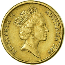 Coin, Australia, Elizabeth II, 2 Dollars, 1989, EF(40-45), Aluminum-Bronze