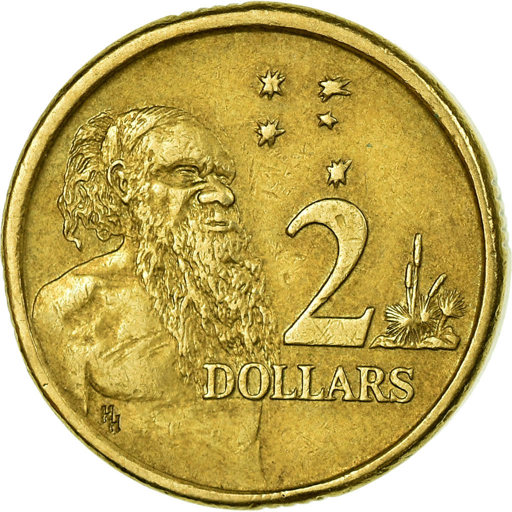 Coin, Australia, Elizabeth II, 2 Dollars, 1989, EF(40-45), Aluminum-Bronze