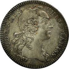 Francia, Token, Royal, 1742, EBC, Plata, Feuardent:1371