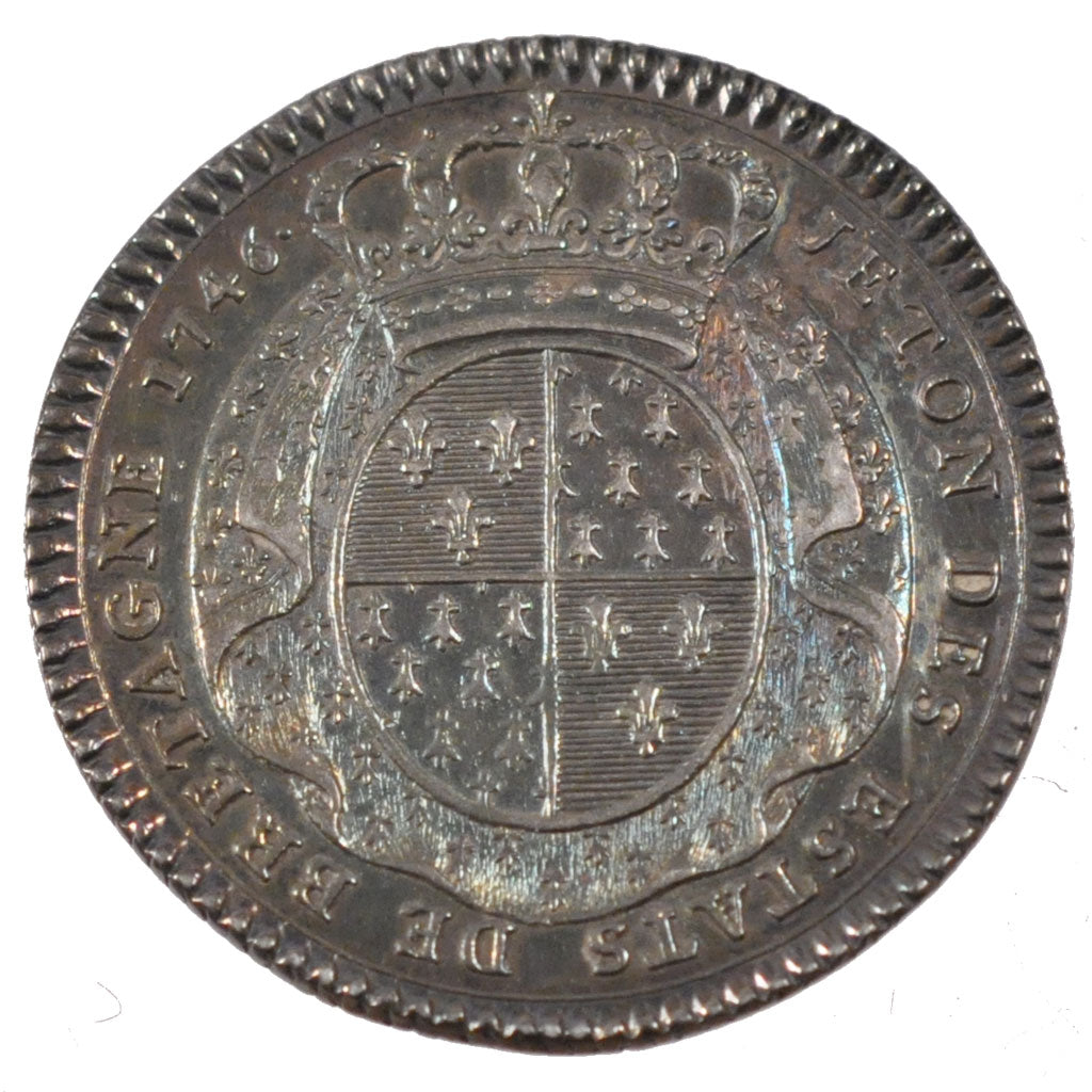 Louis XV, Etats de Bretagne, Jeton 