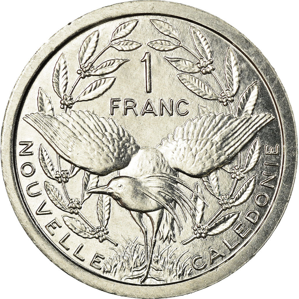 Munten, Nieuw -Caledonië, Franc, 1990, Paris, PR, Aluminium, KM:10