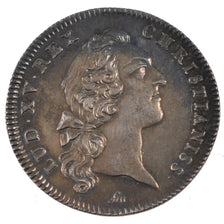 France, Royal, Token, 1750, MS(60-62), Silver, Feuardent #9186, 9.81