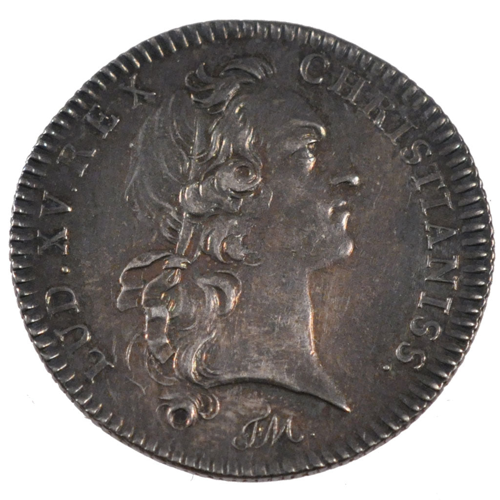 France, Royal, Token, AU(55-58), Silver, Feuardent #9131, 7.07