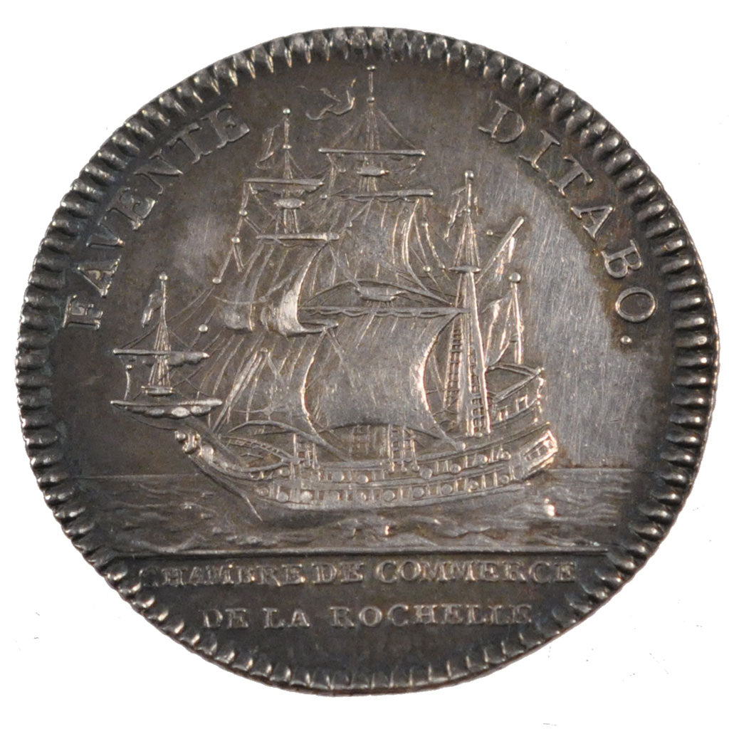 France, Royal, Token, AU(55-58), Silver, Feuardent #9131, 7.07
