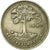 Moneta, Guatemala, 5 Centavos, 1989, EF(40-45), Miedź-Nikiel, KM:276.4