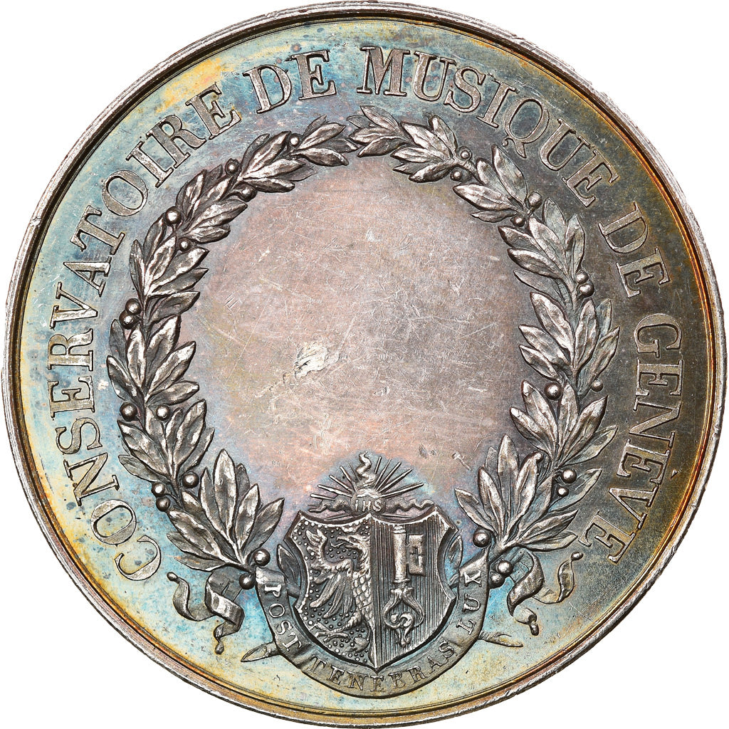 Switzerland, Medal, Conservatoire de Musique de genève, Arts & Culture