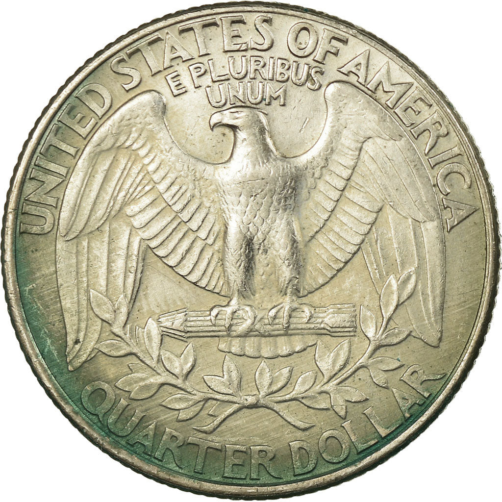 Coin, United States, Washington Quarter, Quarter, 1992, U.S. Mint, Denver