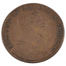France, Royal, Token, 1636, VF(30-35), Copper, Feuardent #9003, 5.00