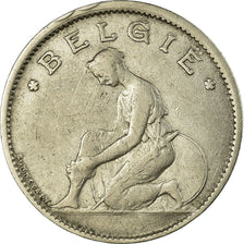 Coin, Belgium, Franc, 1935, EF(40-45), Nickel, KM:90