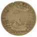 France, Royal, Token, 1597, VF(30-35), Copper, Feuardent #11865, 5.79