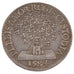 France, Royal, Token, 1584, AU(50-53), Silver, 4.55