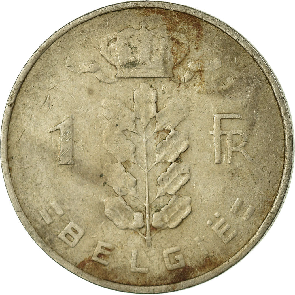 Moneta, Belgio, Franc, 1960, BB, Rame-nichel, KM:143.1
