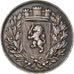 France, Medal, Agents de Change de Lyon, 1801, Barre, AU(55-58), Silver