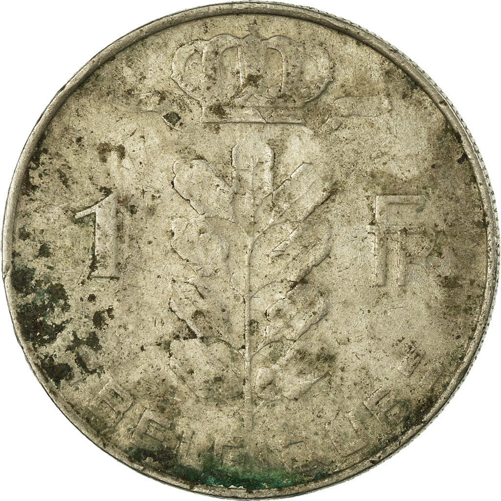 Moeda, Bélgica, Franc, 1976, VF(30-35), Cobre-níquel, KM:142.1