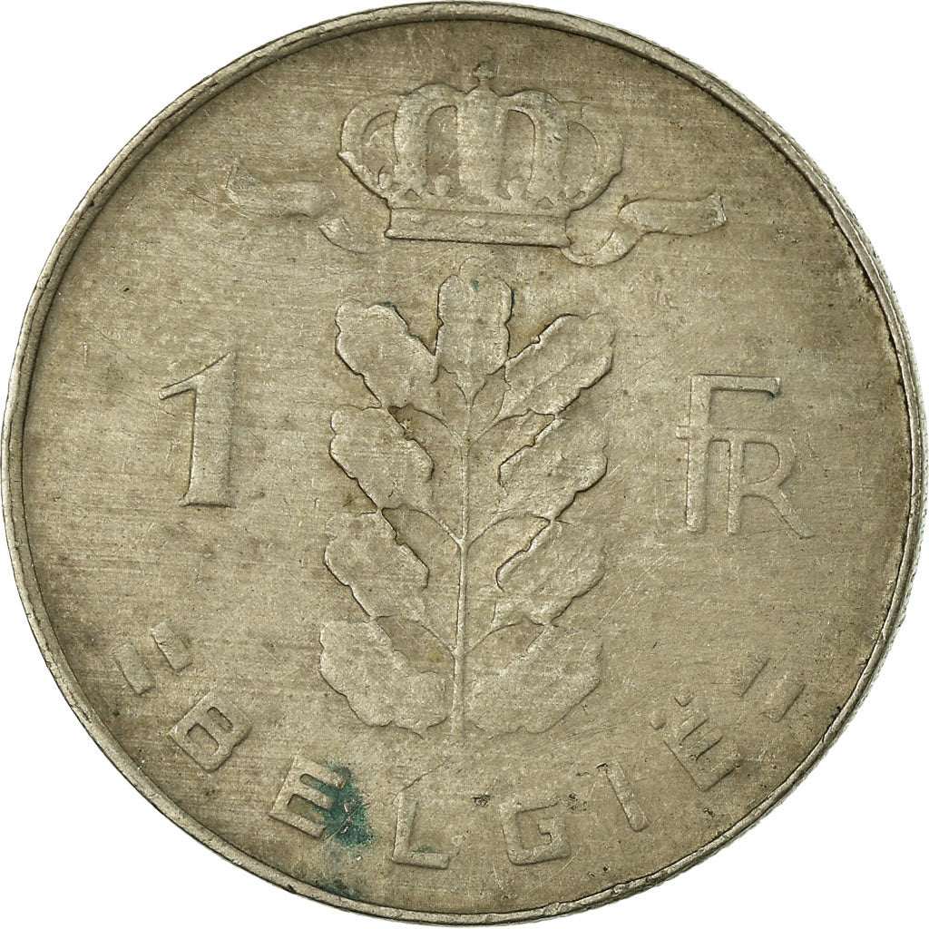 Coin, Belgium, Franc, 1974, EF(40-45), Copper-nickel, KM:143.1