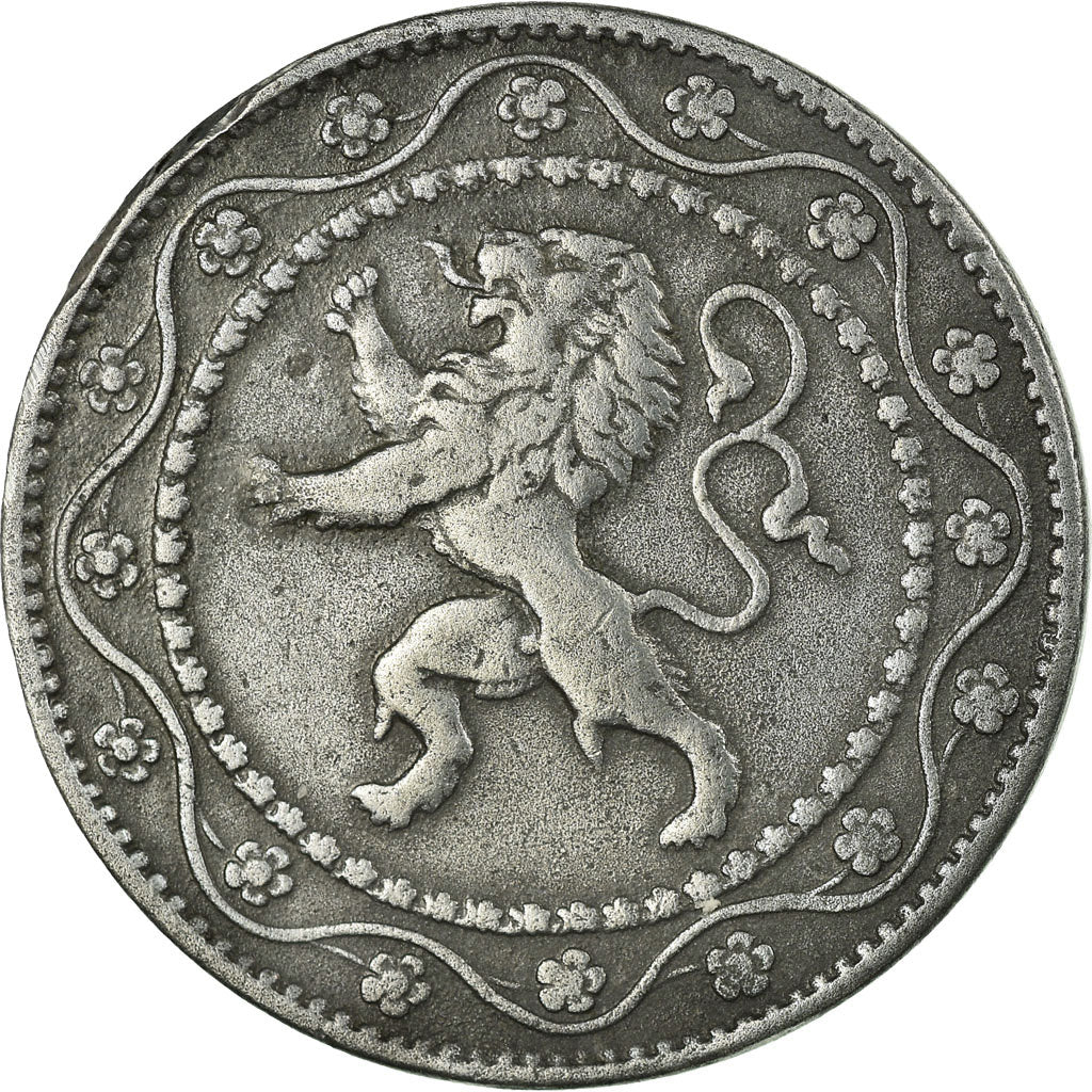 Coin, Belgium, 25 Centimes, 1917, VF(30-35), Zinc, KM:82
