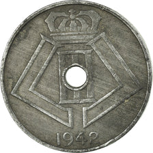 Coin, Belgium, 5 Centimes, 1942, VF(30-35), Zinc, KM:124