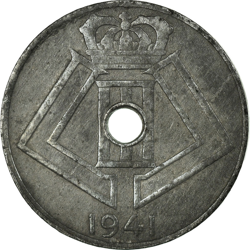 Coin, Belgium, 5 Centimes, 1941, VF(30-35), Zinc, KM:123