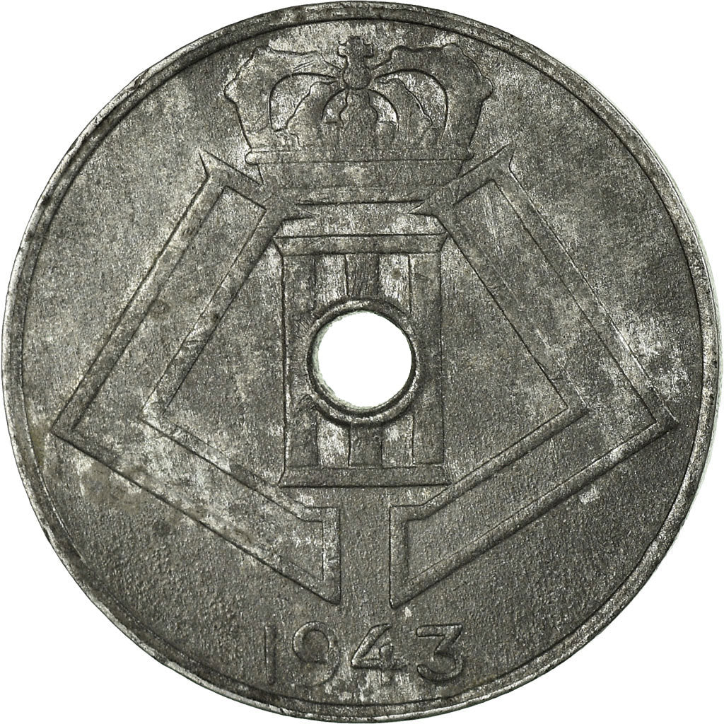Coin, Belgium, 5 Centimes, 1943, VF(30-35), Zinc, KM:123