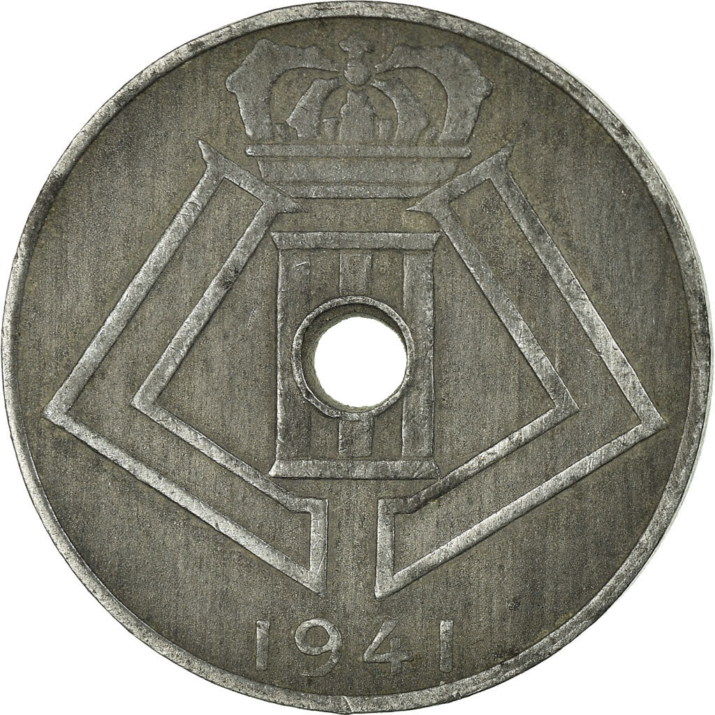 Coin, Belgium, 10 Centimes, 1941, VF(30-35), Zinc, KM:126