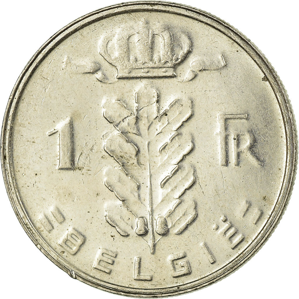 Coin, Belgium, Franc, 1988, EF(40-45), Copper-nickel, KM:143.1
